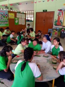 disability Thailand Children involved in activities at the school