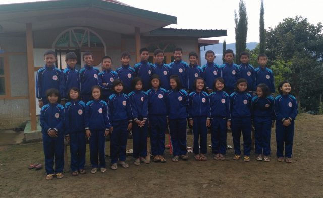 Myanmar Calthawng pupils