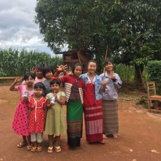 Girls at a convent, Kayah State, Myanmar