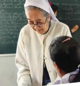 Sister Marie-Catherine, Laos