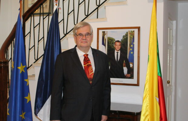 French ambassador to Myanmar, Christian Lechervy