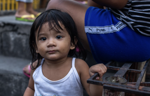 Smiling girl from the Philippines