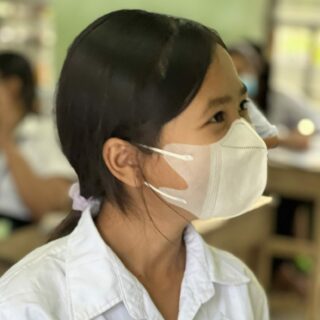 Cambodian children during the pandemic