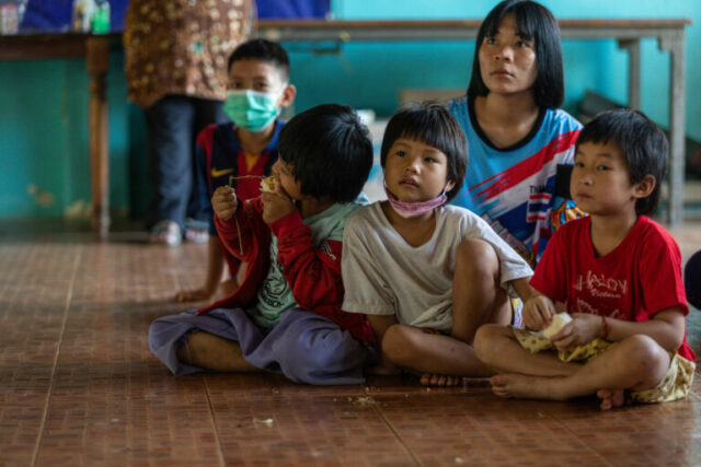 Here, each child has a particular and terrible story. Only Kru Nam's kindness allows them to return to a normal life.