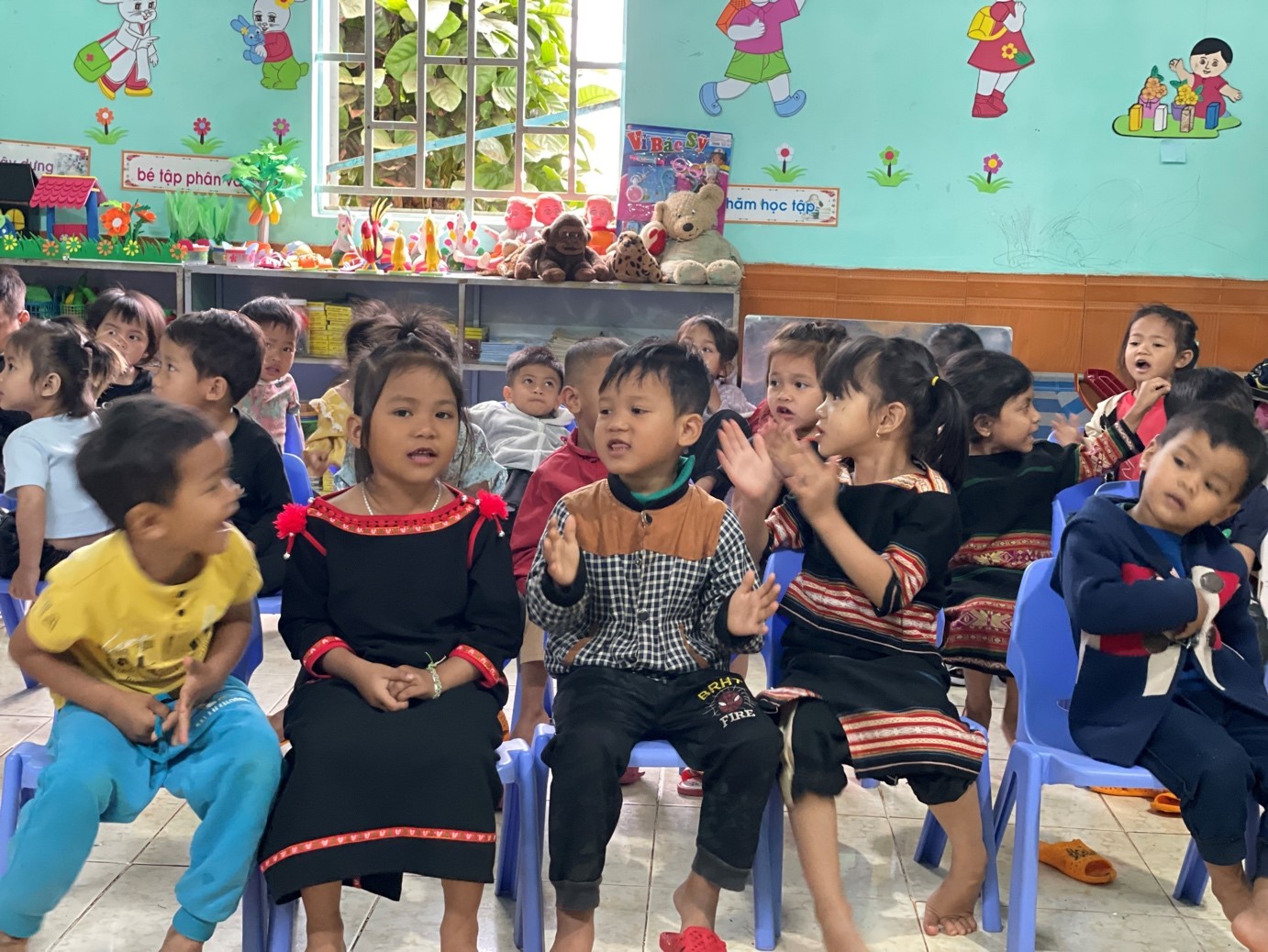Nursery children in Gia Lai