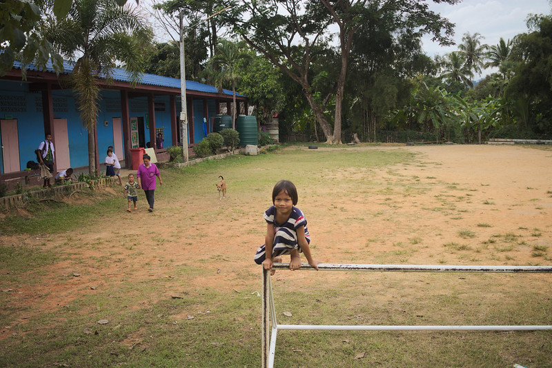Thailand school in rural village