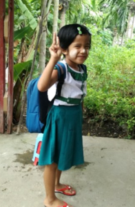 Girl uniform Myanmar