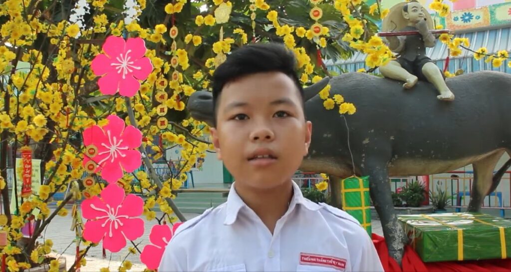 Sponsored boy in Vietnam