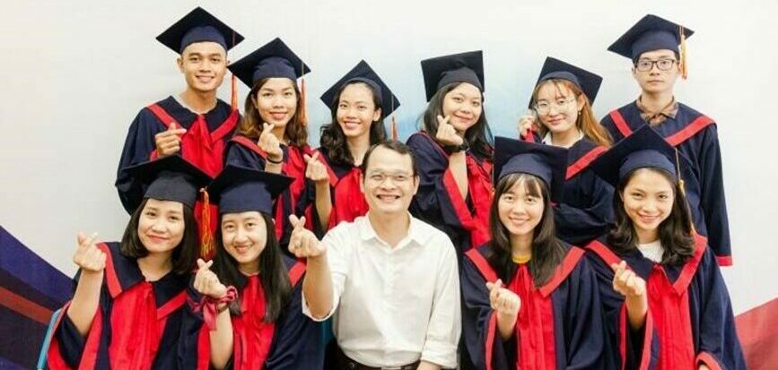 Graduate students in Vietnam