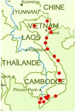 scholarship map Vietnam